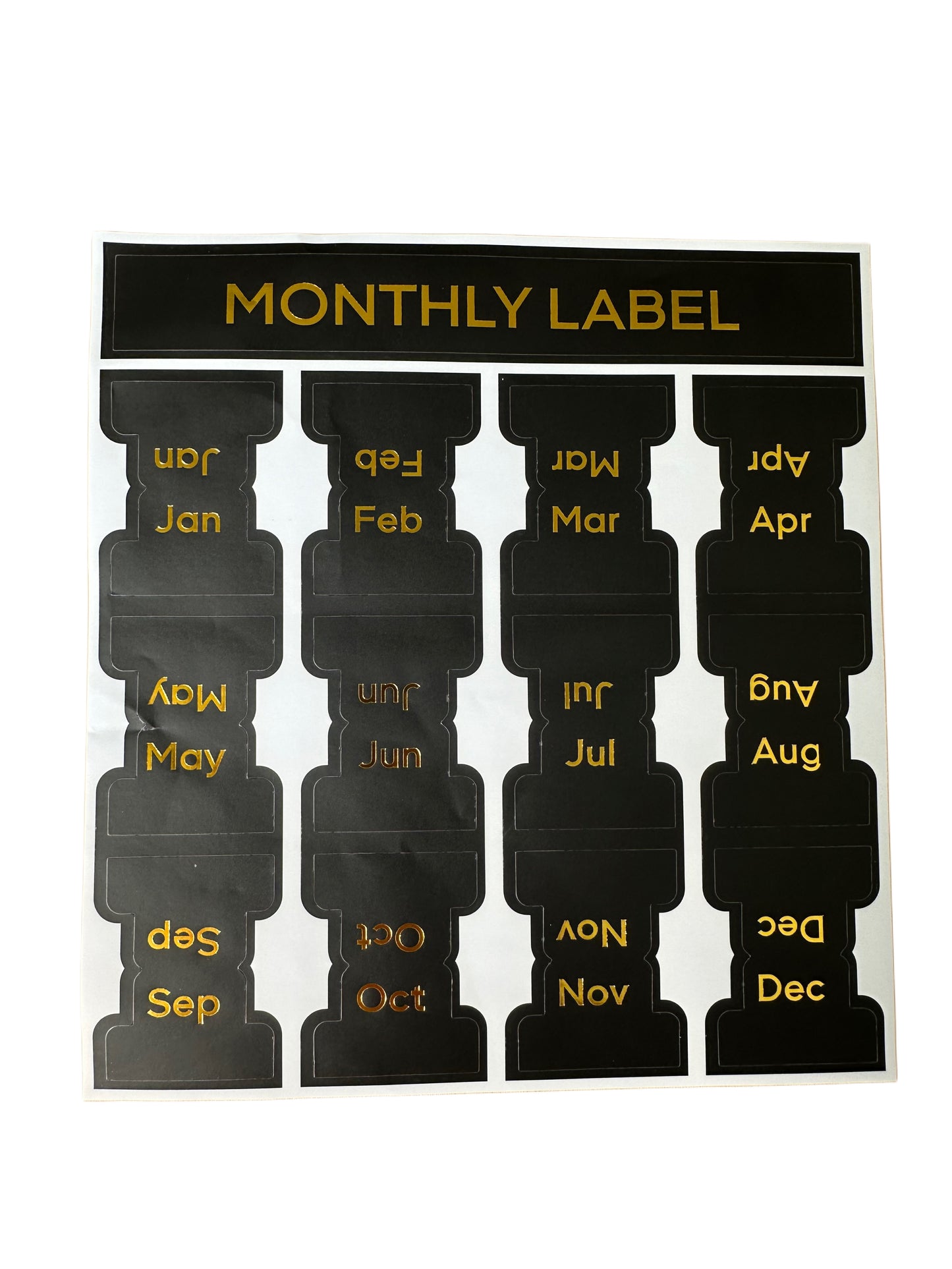 Calendar Monthly Stickers