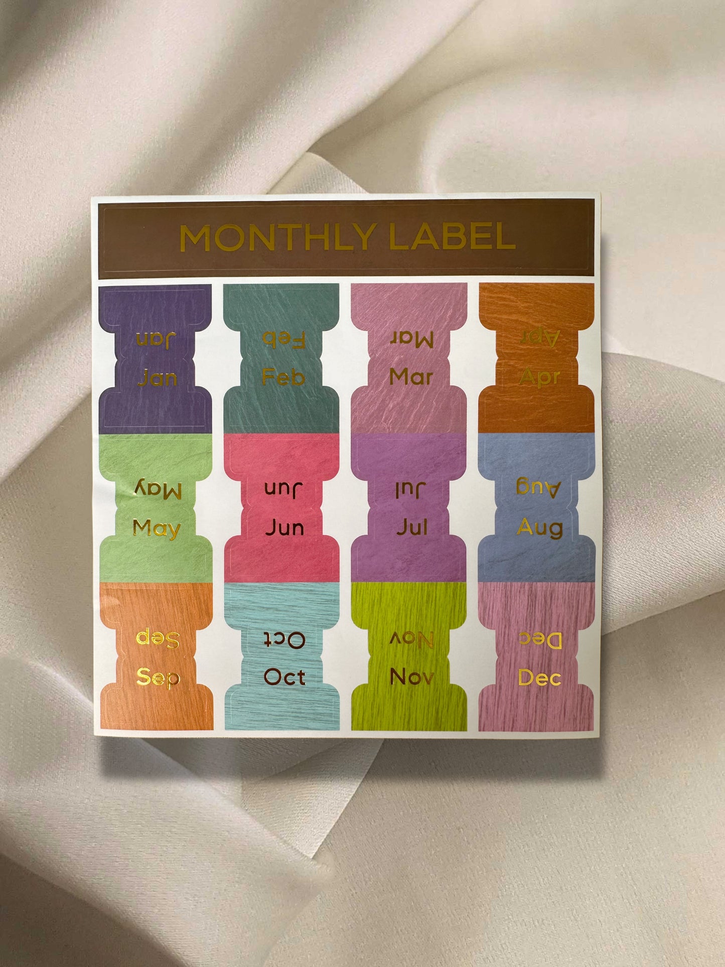 Calendar Monthly Stickers