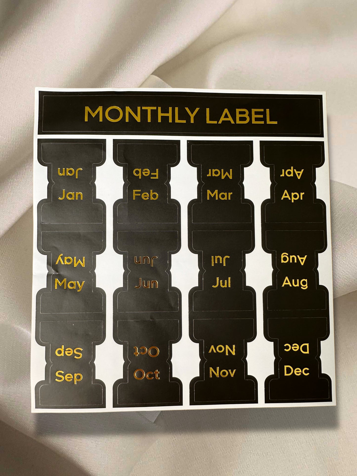 Calendar Monthly Stickers