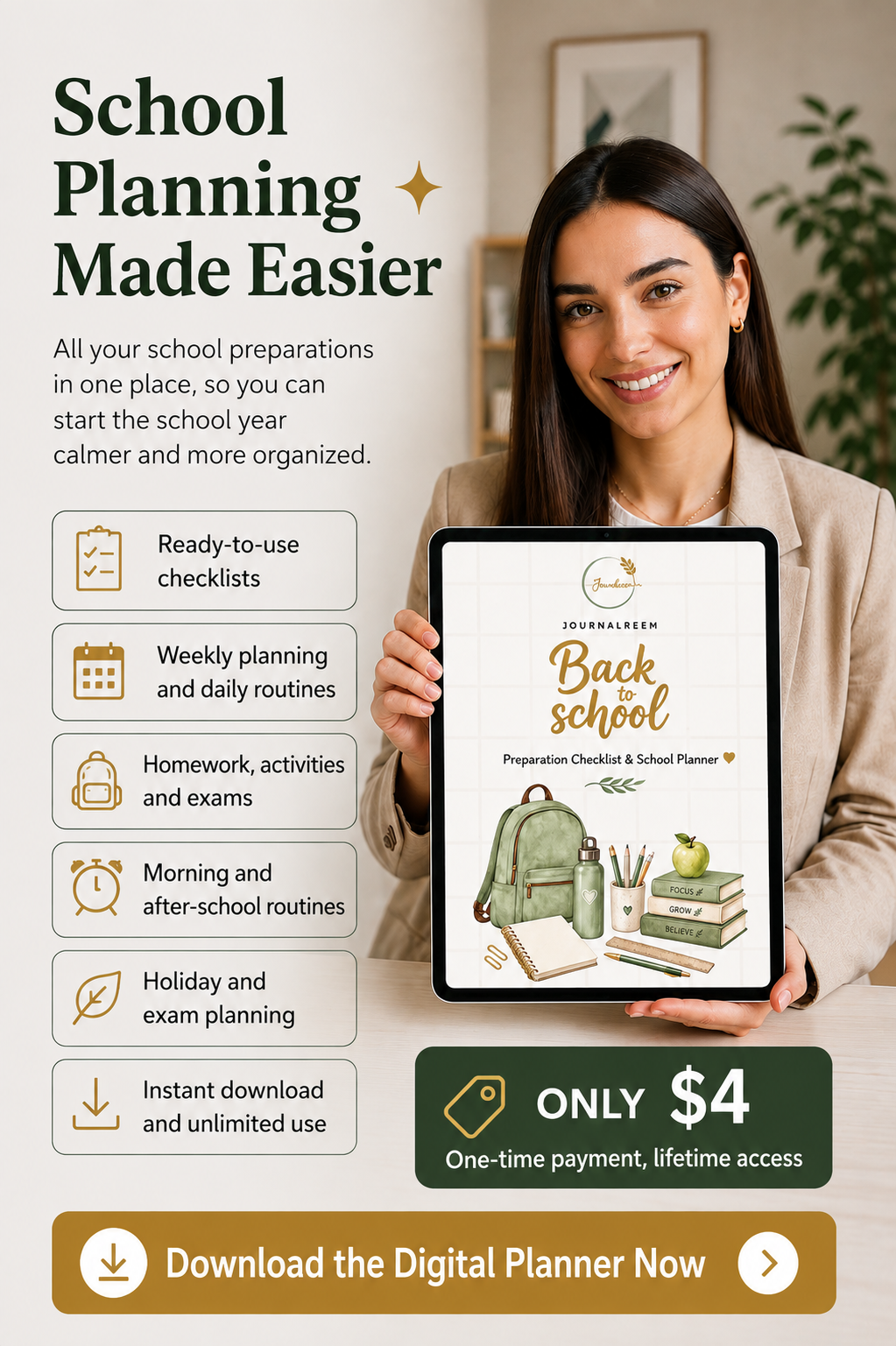 Back to School Planner - Digital