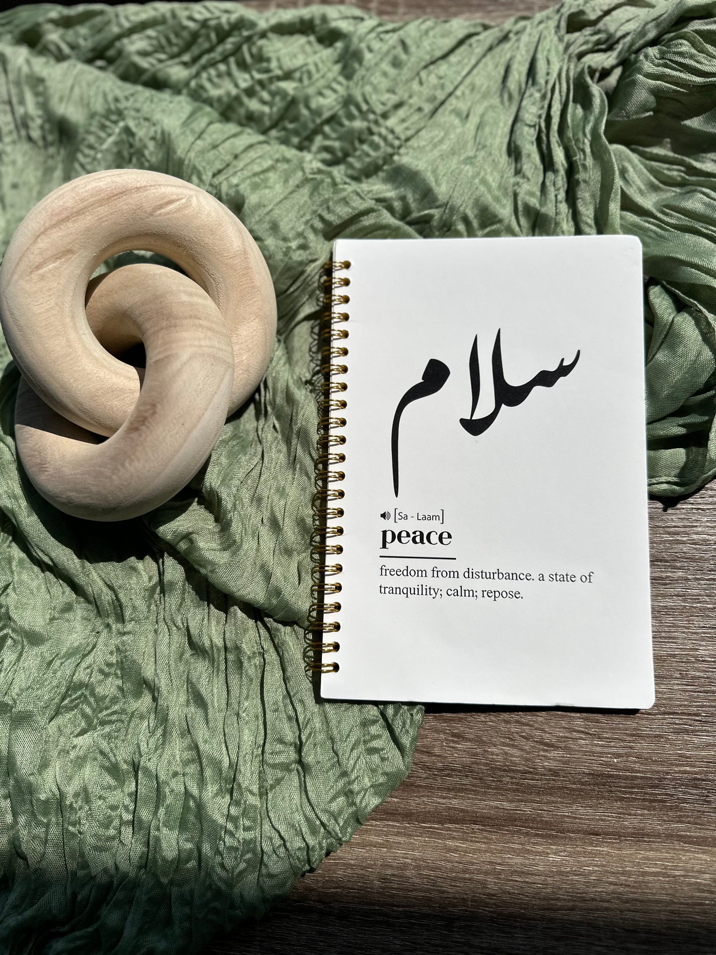 Arabic Script Notebook
